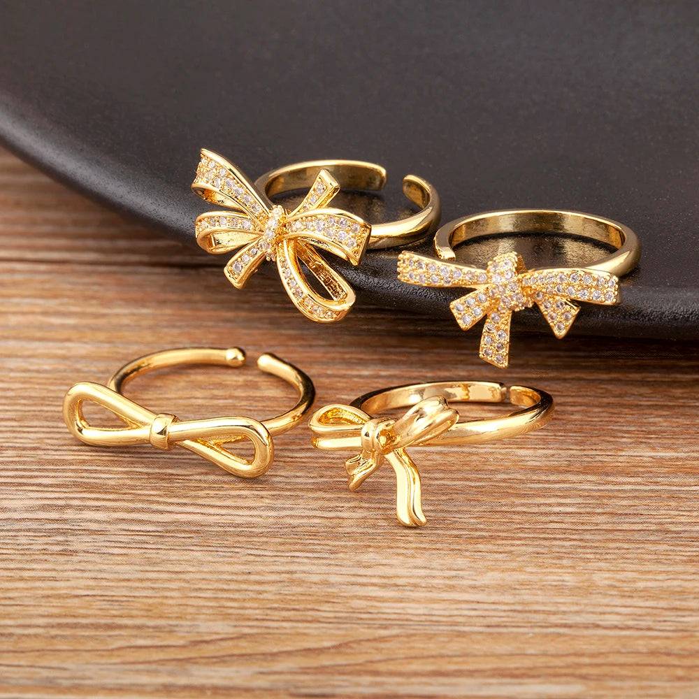 Bow Accent Ring