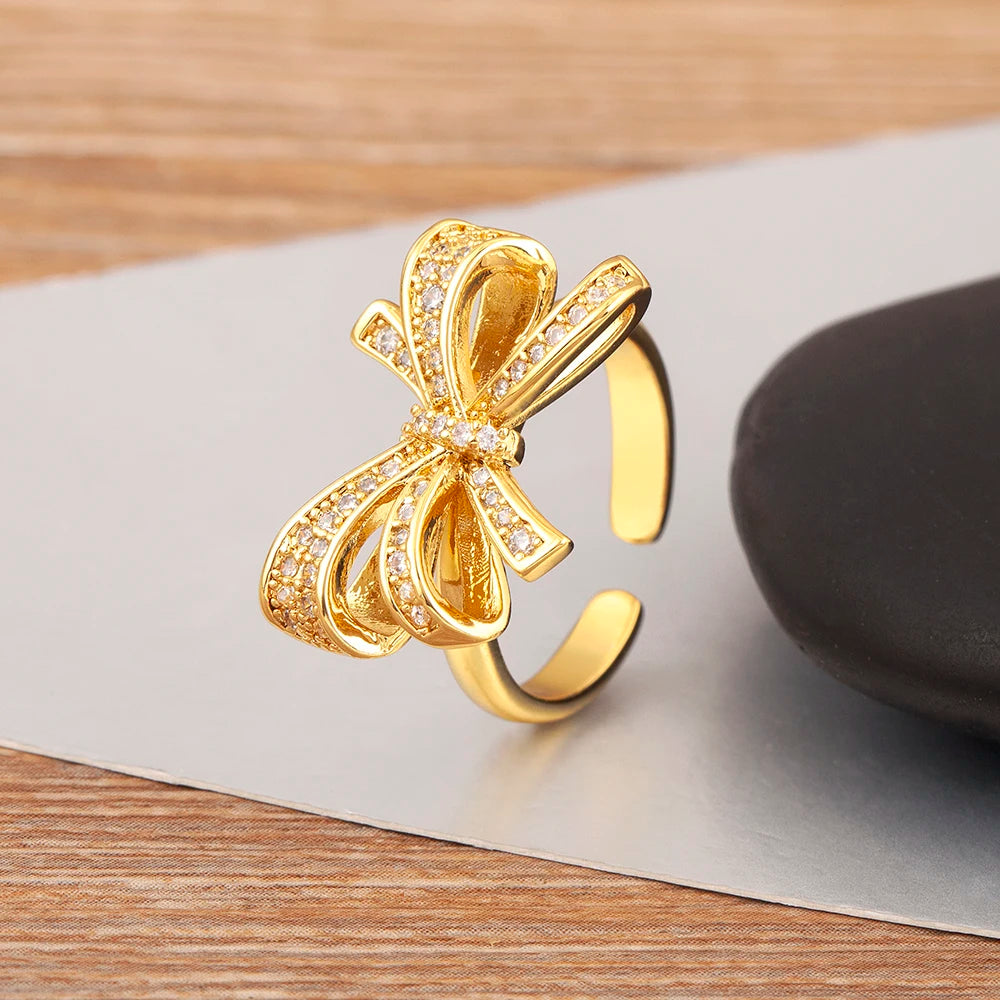 Bow Accent Ring