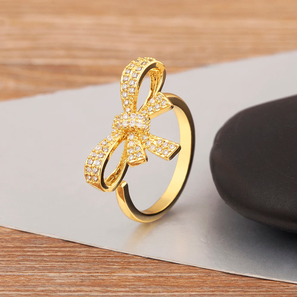Bow Accent Ring