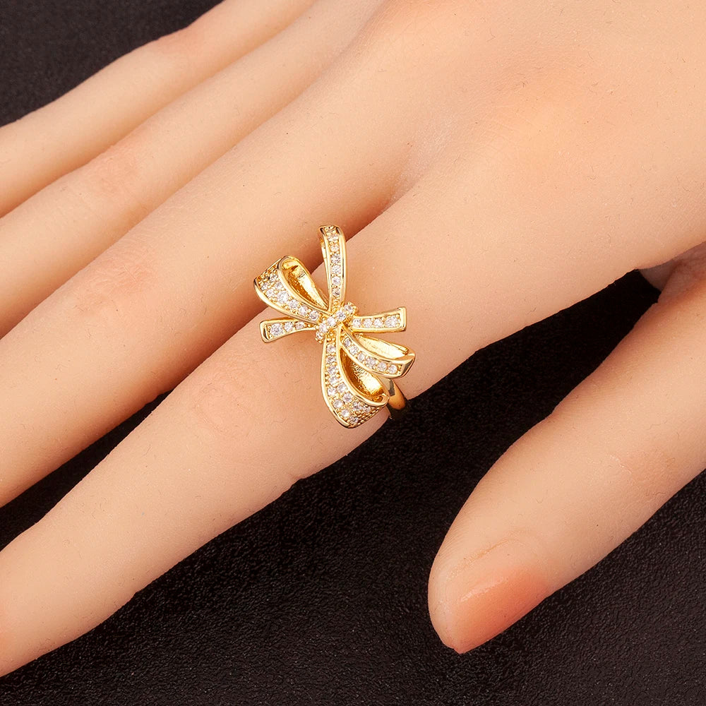 Bow Accent Ring
