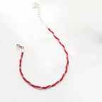 Crimson Thread Bracelet