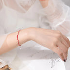 Crimson Thread Bracelet