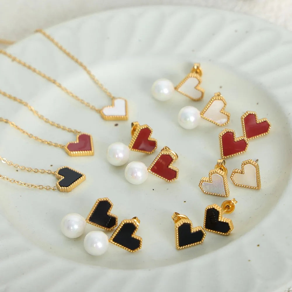 Heart Charm Set