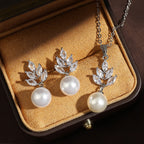 Zirconia Pearl Set