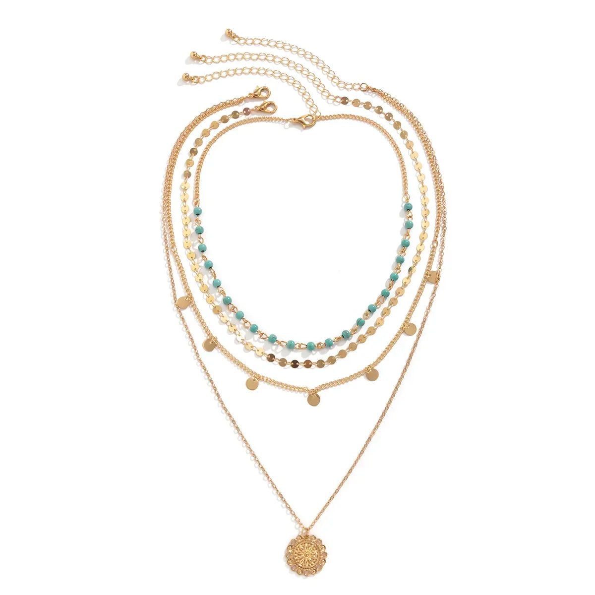 Boho Blossom Pendant Set