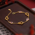 Gourd Enamel Bracelet