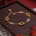 Gourd Enamel Bracelet