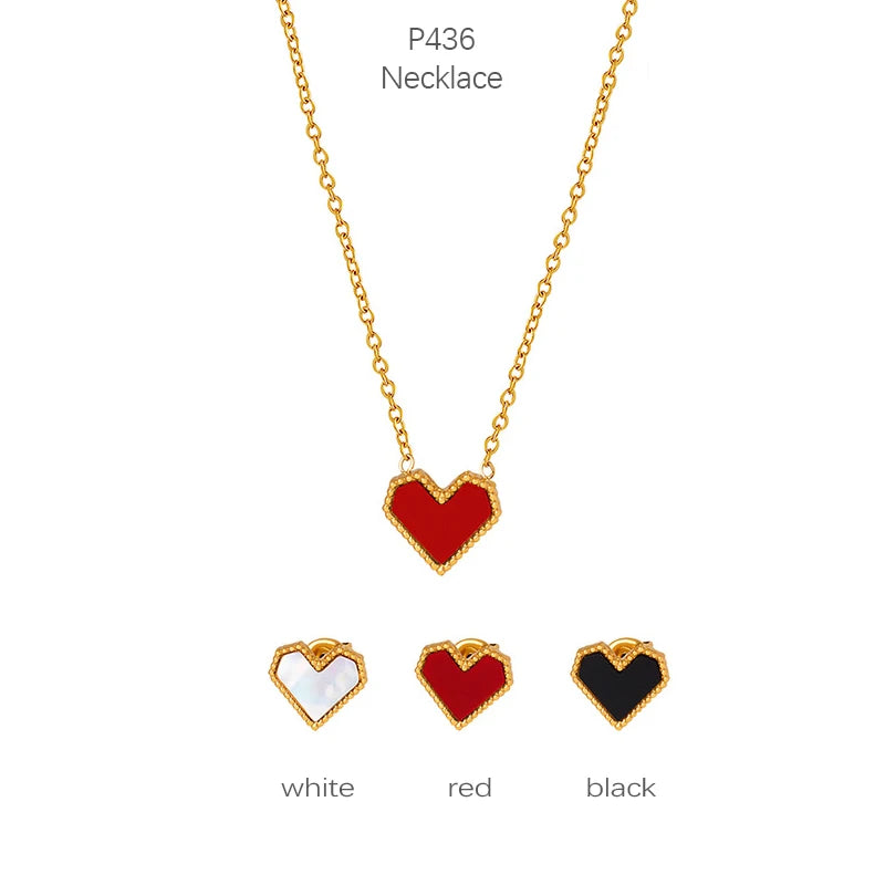 Heart Charm Set