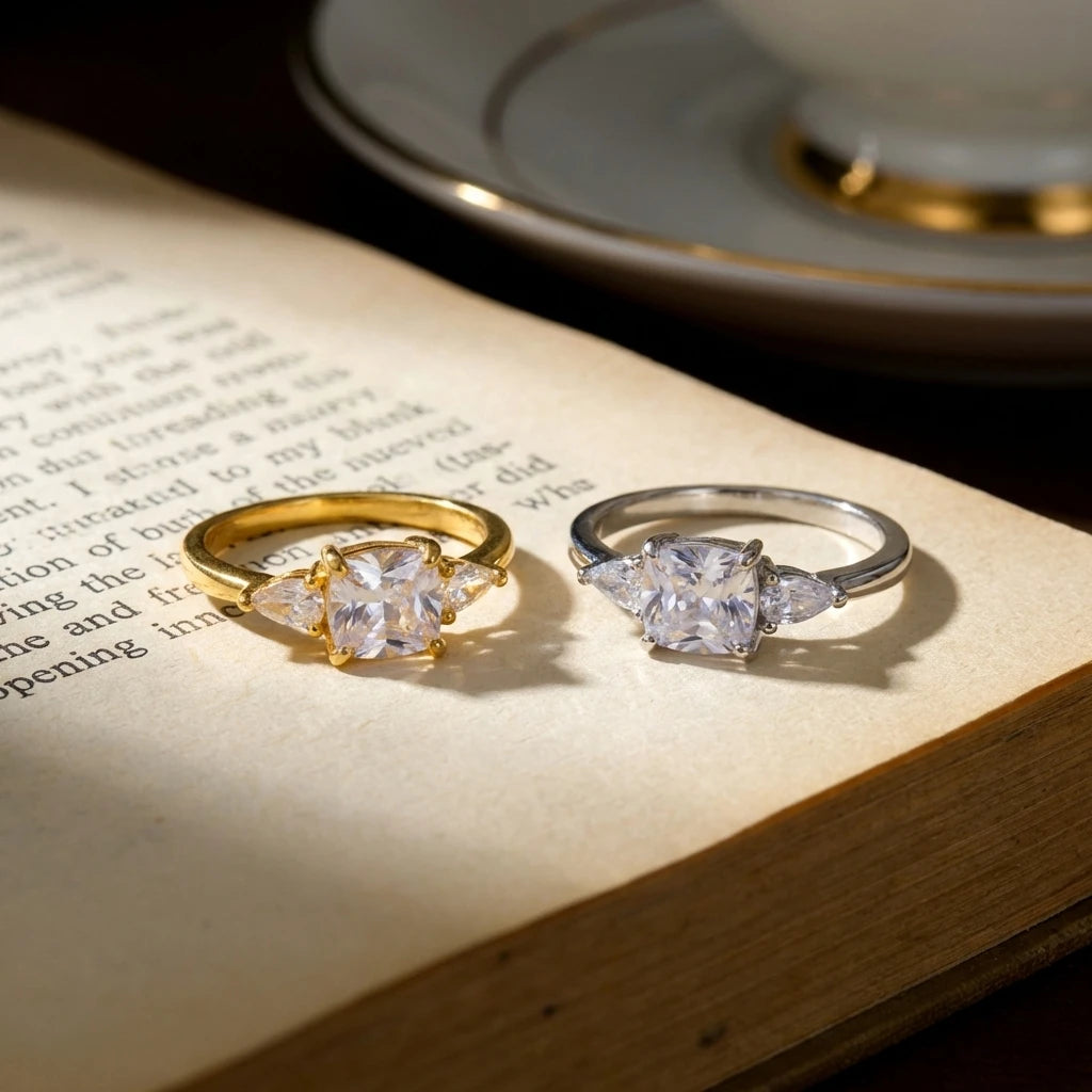 Brass Elegance Ring