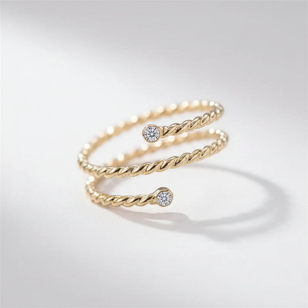 Moissanite Band