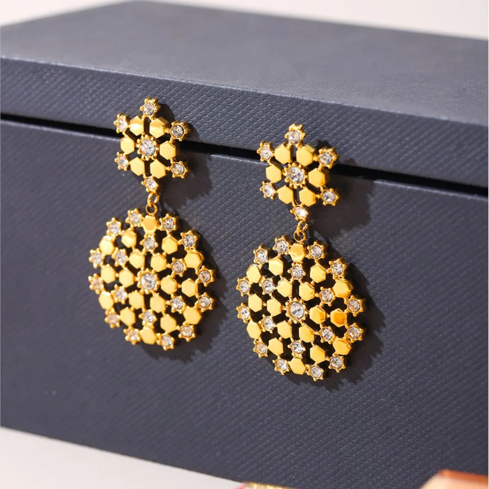 Hexagon Pendant Set
