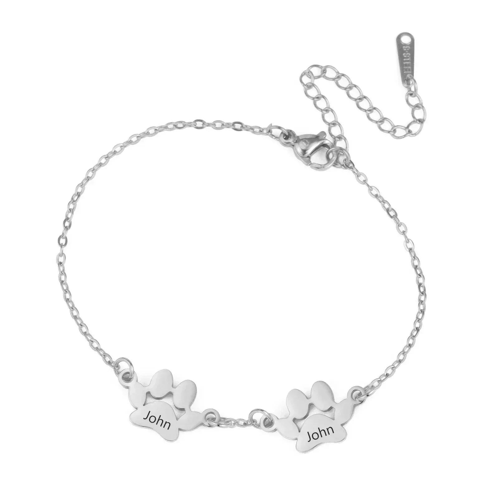 Paw Print Bracelet