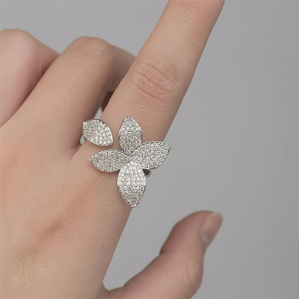 Floral Radiance Ring