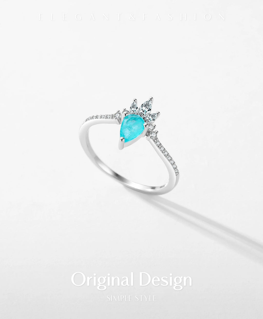 Crown Tourmaline Ring