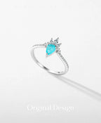 Crown Tourmaline Ring