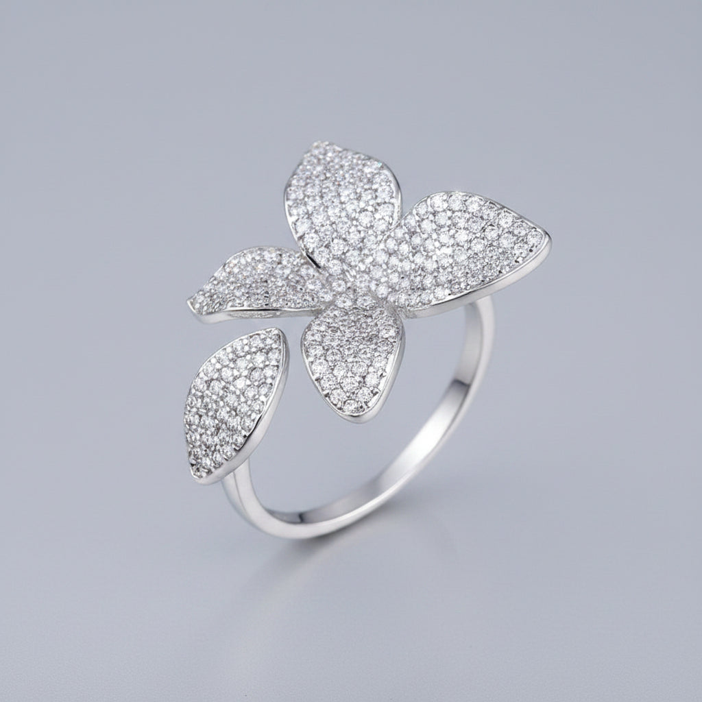 Floral Radiance Ring