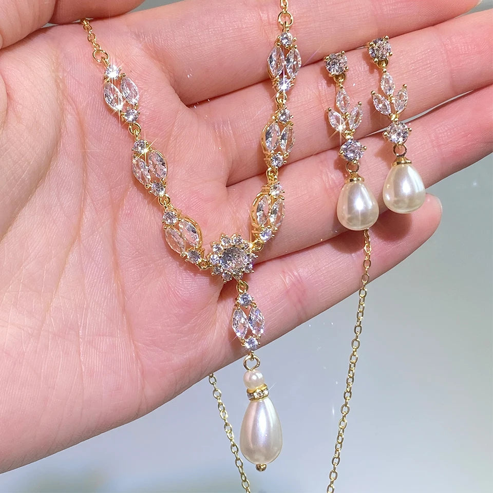 Aqua Pearl Set