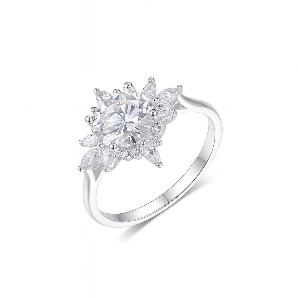 Moissanite Bloom