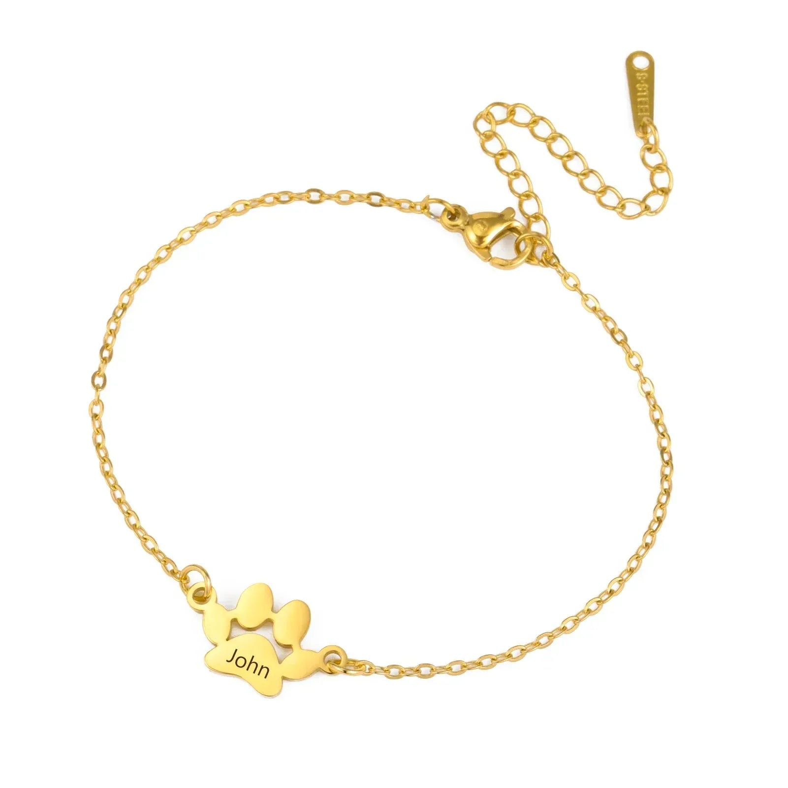 Paw Print Bracelet