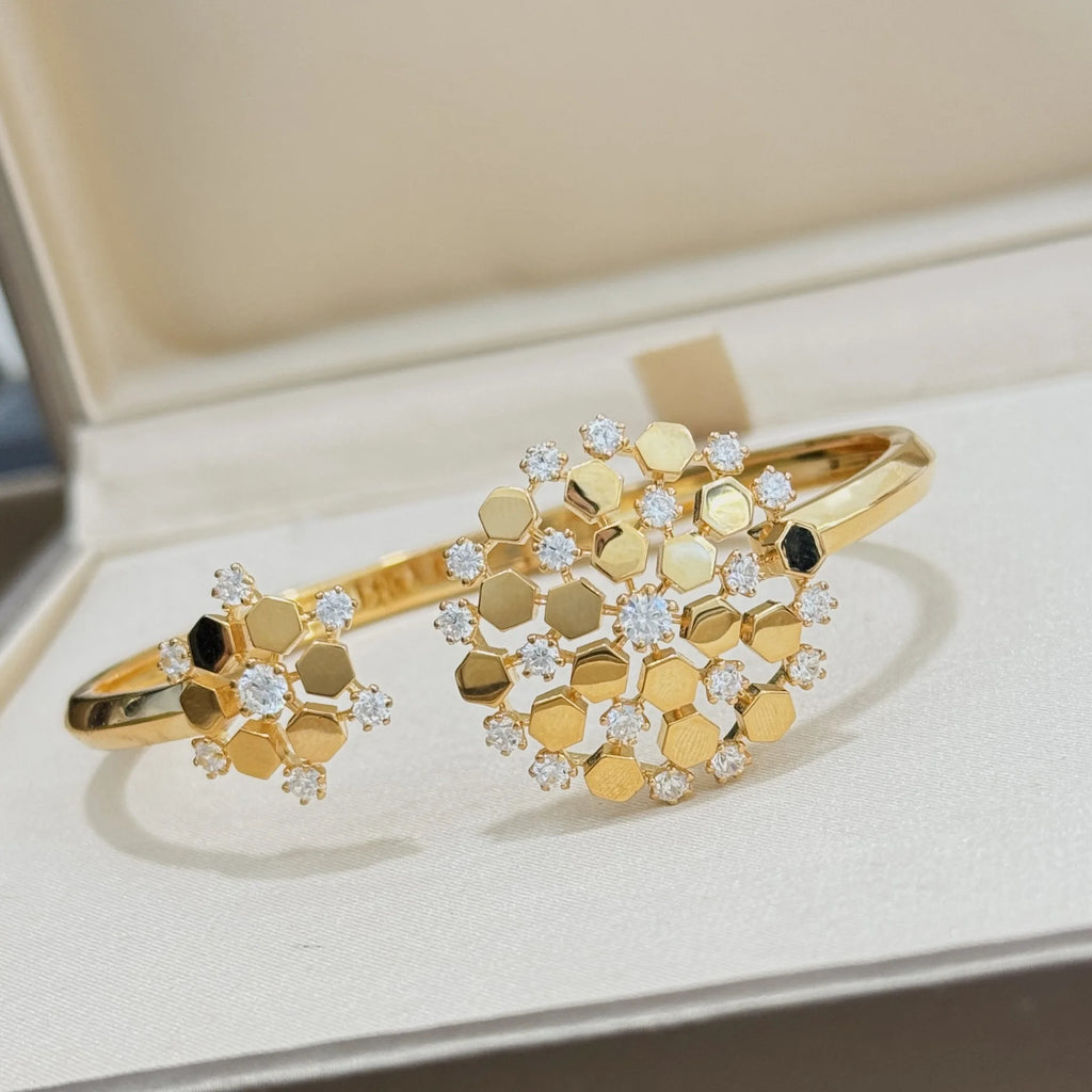 Honeycomb Bangle
