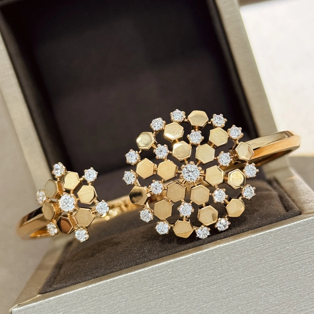 Honeycomb Bangle