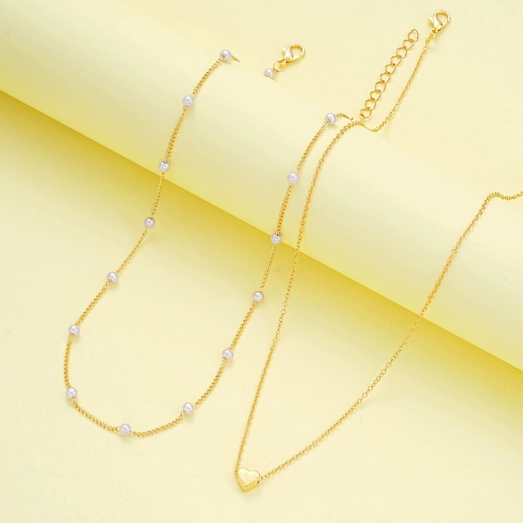 Pearl Heart Set