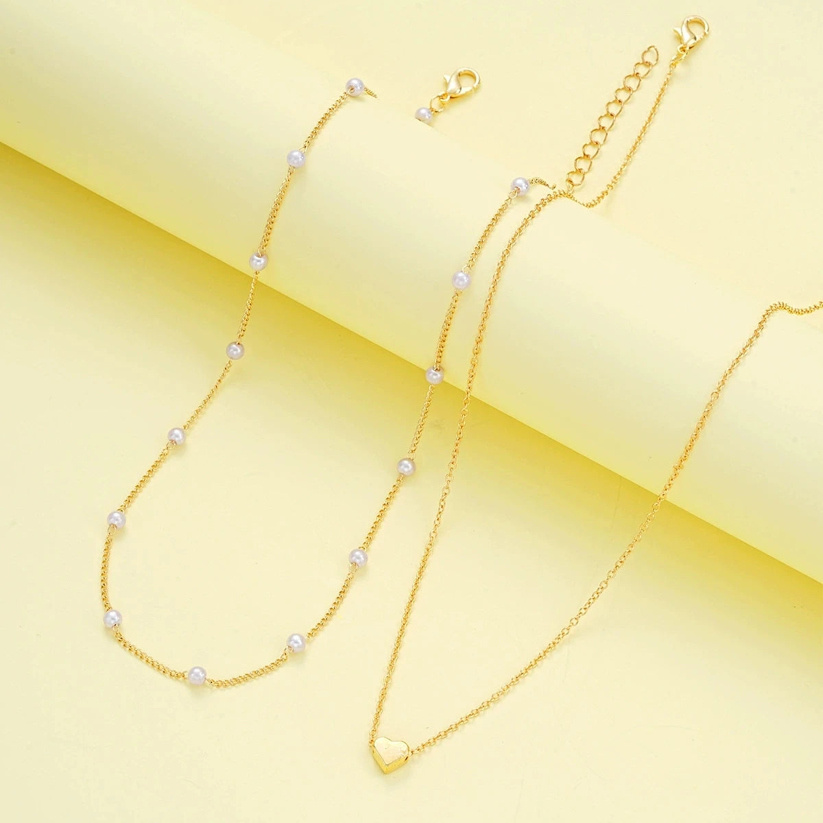 Pearl Heart Set