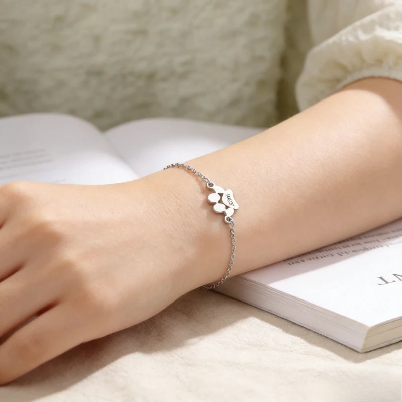 Paw Print Bracelet