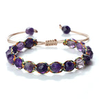 Amethyst Aura Bracelet