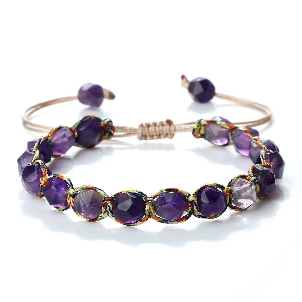Amethyst Aura Bracelet