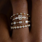 Art Deco Halo Set