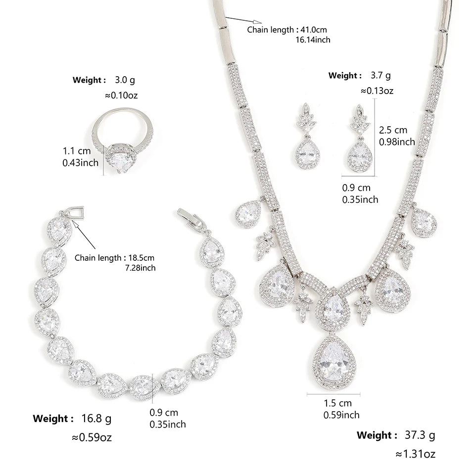 Cubic Zirconia Set