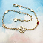Solar Coin Bracelet
