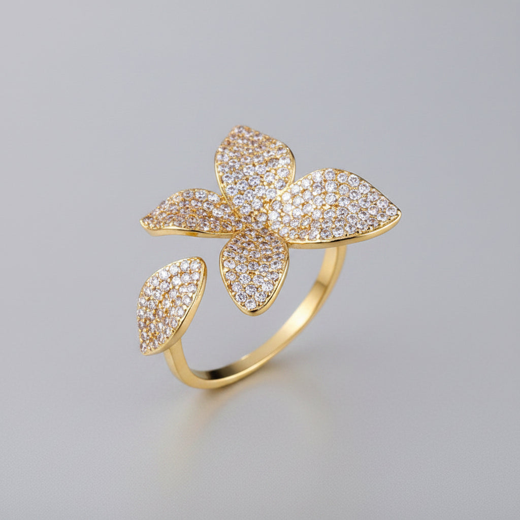 Floral Radiance Ring