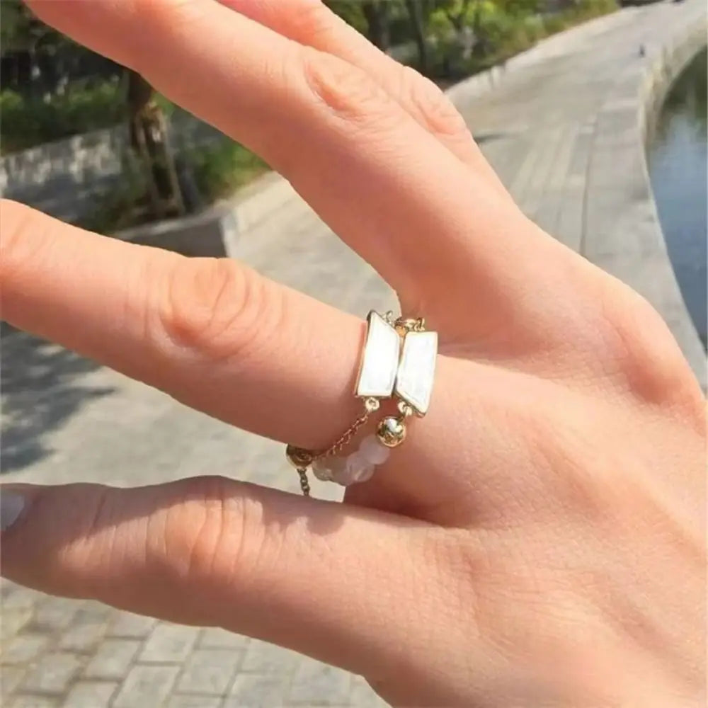 Beaded Aura Ring