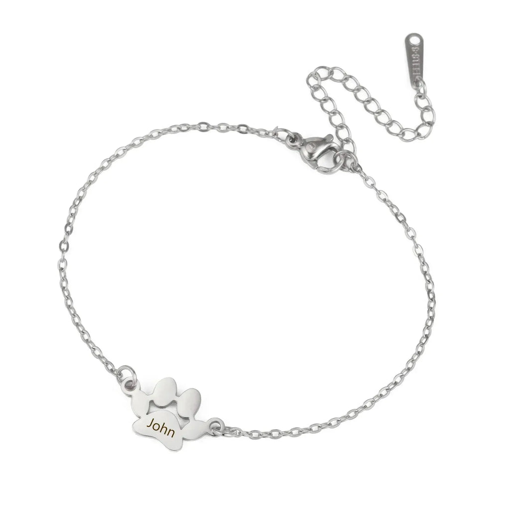 Paw Print Bracelet