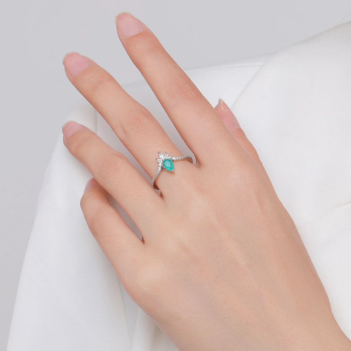 Crown Tourmaline Ring