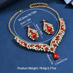Crimson Aqua Set