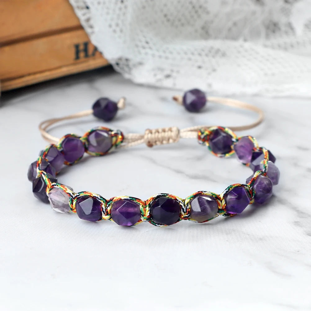 Amethyst Aura Bracelet