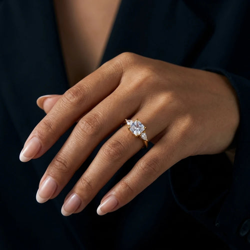 Brass Elegance Ring