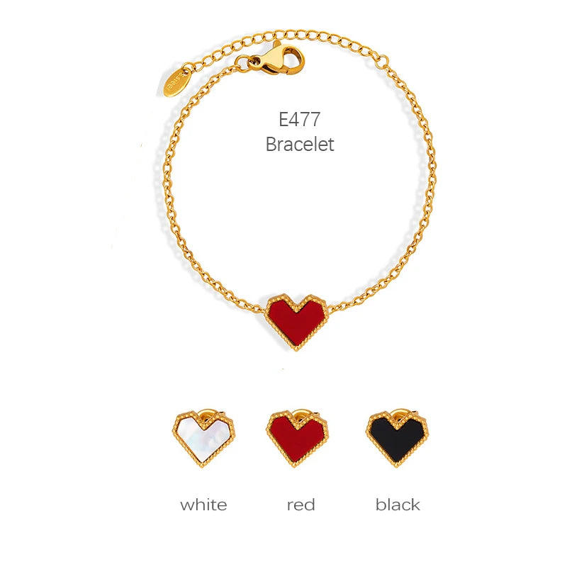 Heart Charm Set