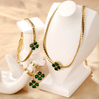 Emerald Clover Set