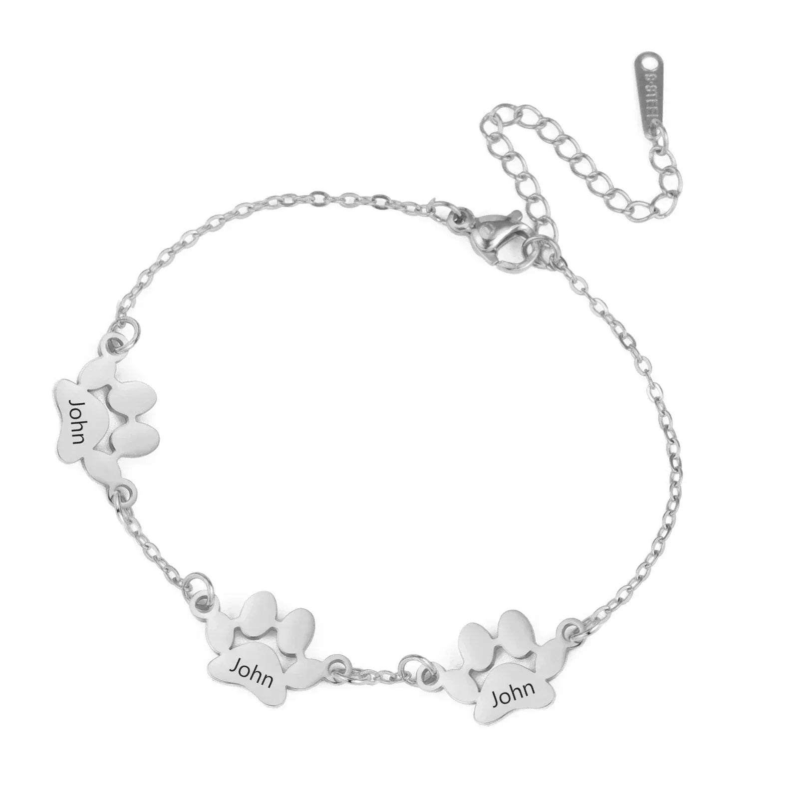 Paw Print Bracelet