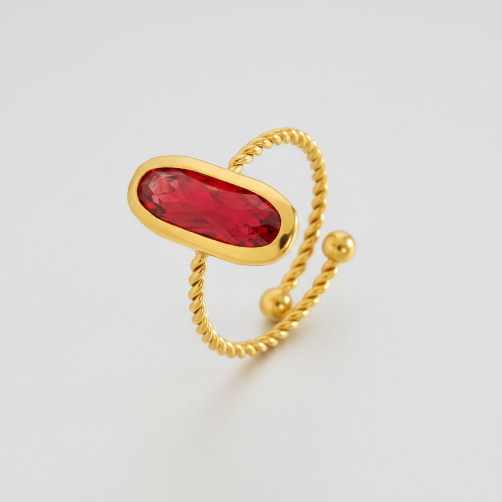 Czech Crystal Ring