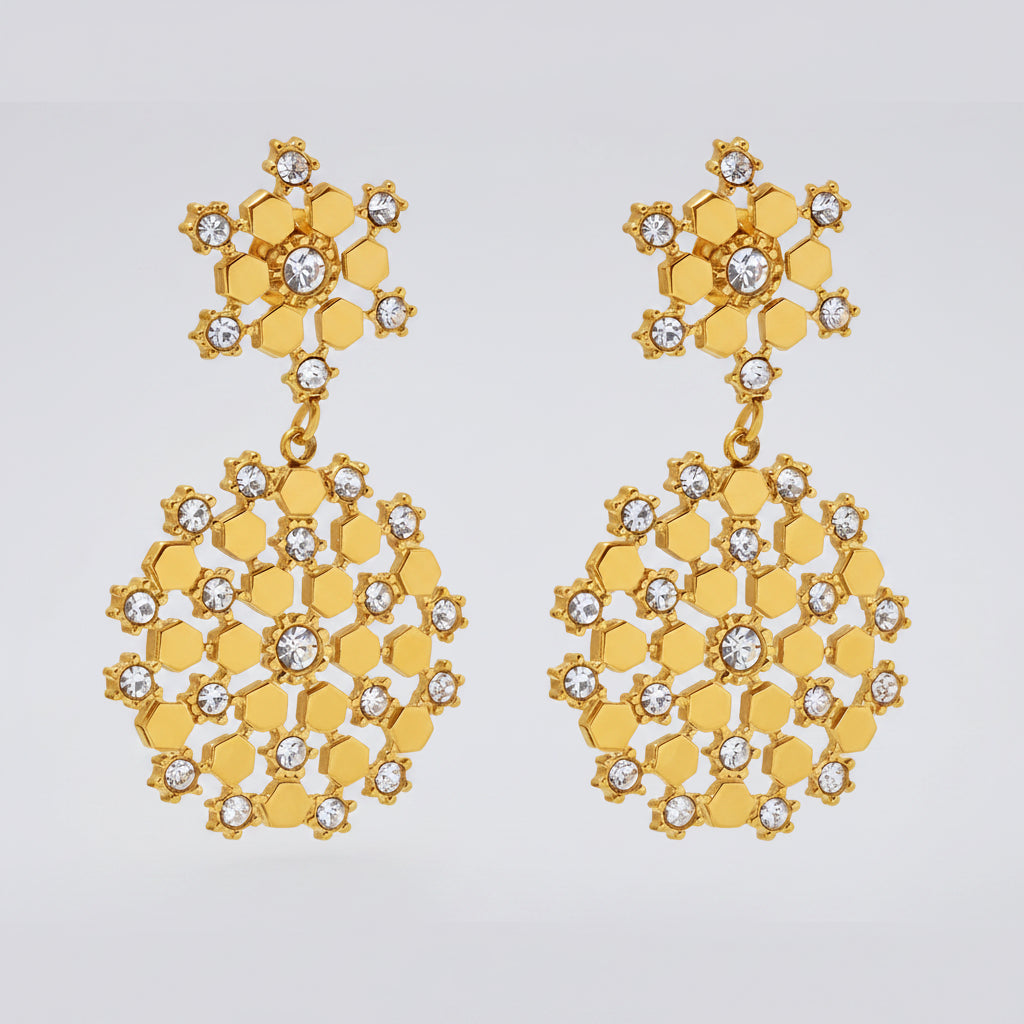 Hexagon Pendant Set