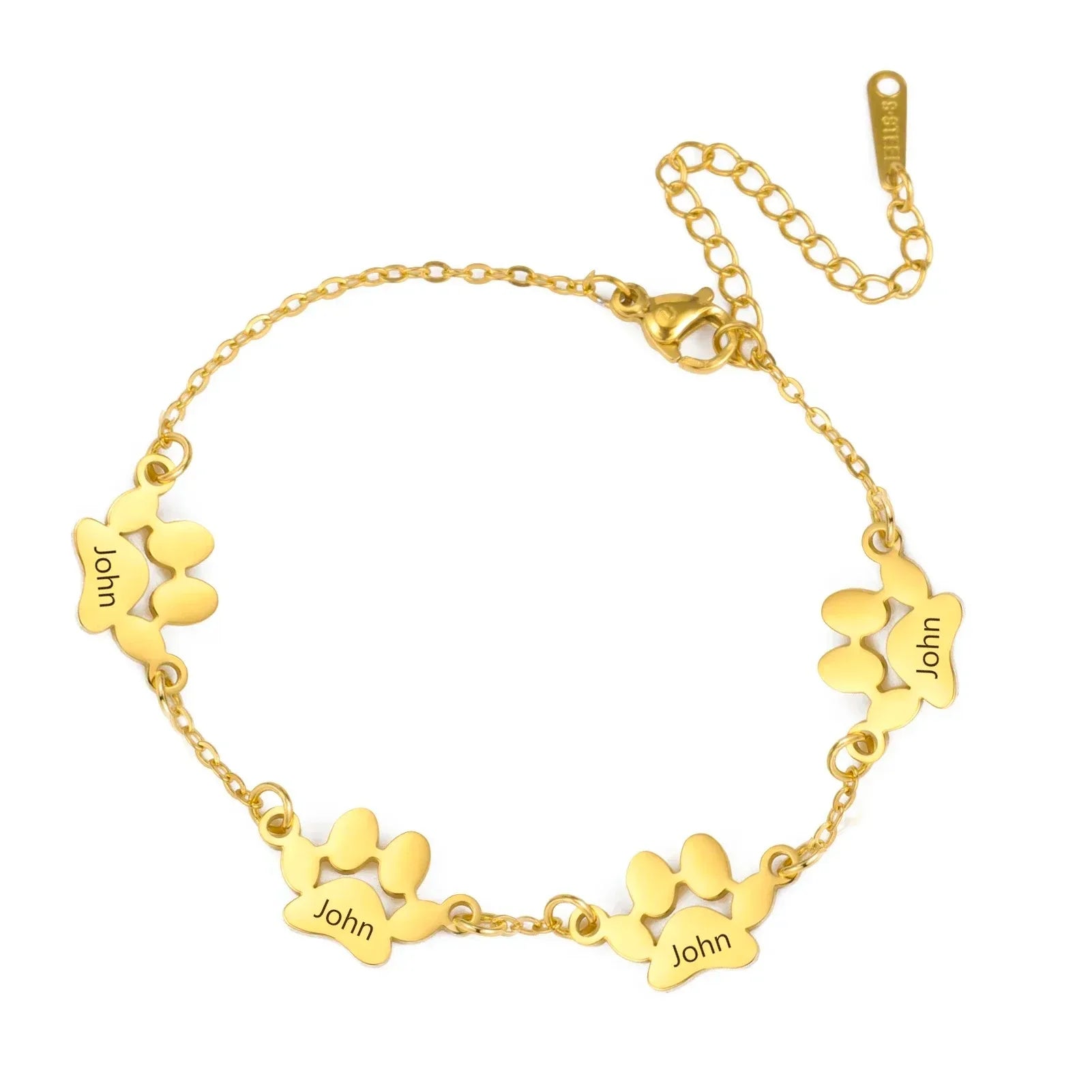Paw Print Bracelet