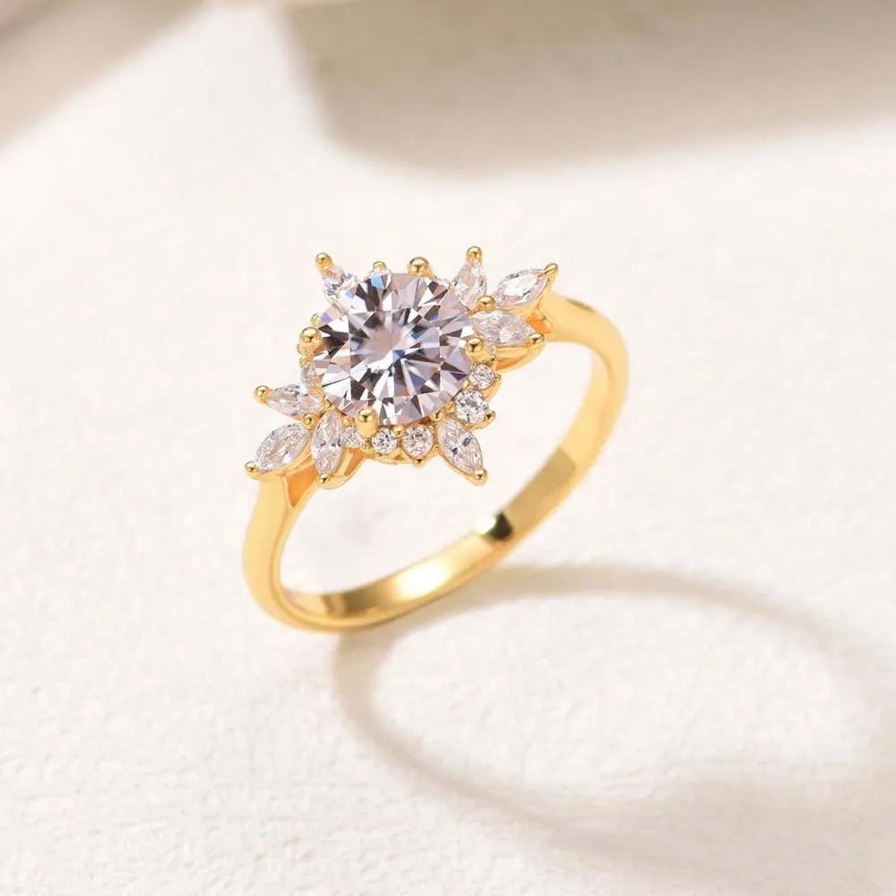 Moissanite Bloom