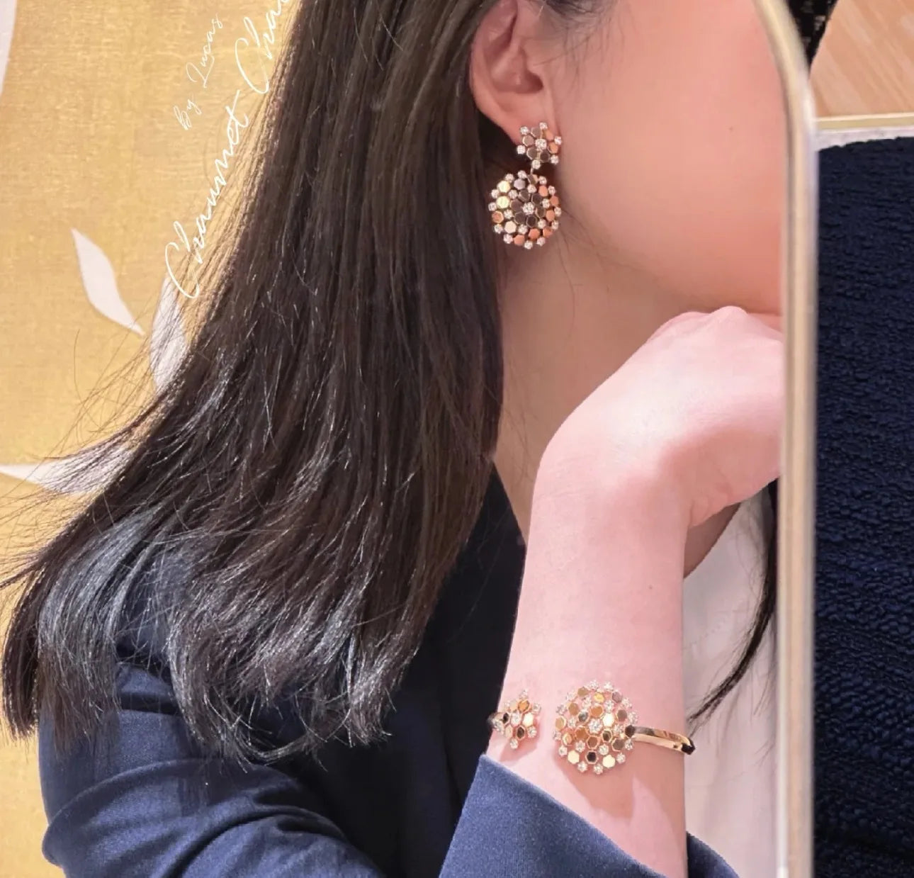 Honeycomb Bangle