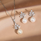 Zirconia Pearl Set
