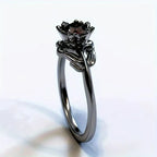 Noir Bloom Ring